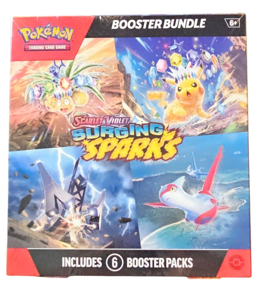Factory Sealed Surging Sparks Booster Bundle Scarlet & Violet Pokemon