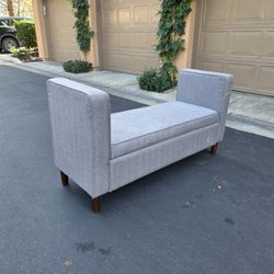 Foot Bench With Storage