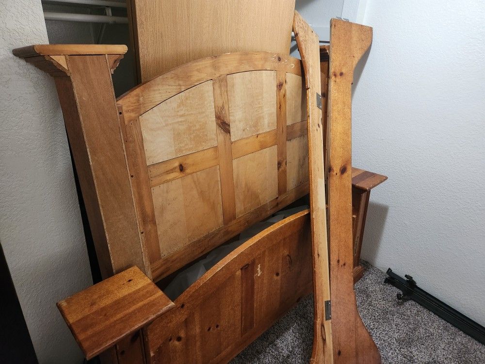 Queen size bed frame