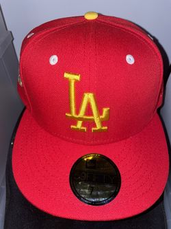 New Era Fitted Hat 7 3/8 LA Dodgers Exclusive 75th Patch Lisa Simpson
