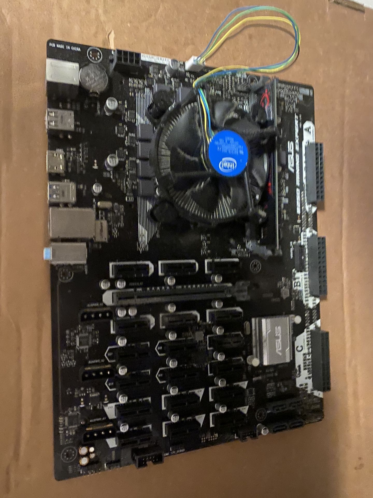 Gpu Crypto Mining Motherboard Best Cpu For Asus B250 Mining Expert  Motherboard ASUS B250 MINING EXPERT