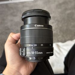 18-55 mm lens canon