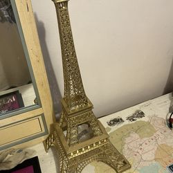 Two Foot Gold Eiffel Tower 