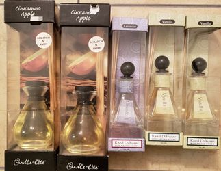5 new diffusers with sticks