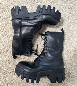 Balenciaga bulldozer boots