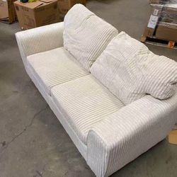 70" Corduroy Modern Loveseat Sofa Couch