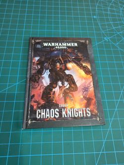 Warhammer 40K Chaos knights 8th edition Codex