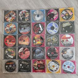 120 Video Games Playstation 1 2 PS1 PS2 Nintendo Wii Discs Only