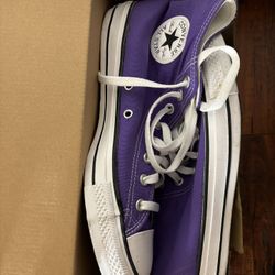 Purple Converse Shoes