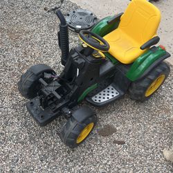kids tractor without battery