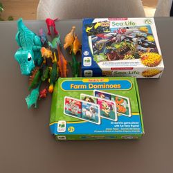 Dinosaur Toys And Puzzles