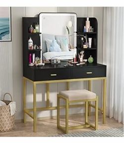 Vanity black
