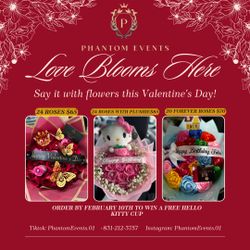 Valentine’s Day Bouquets 