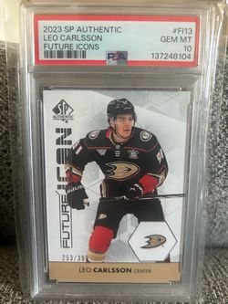 2023 Leo Carlsson SP Authentic Future Icon