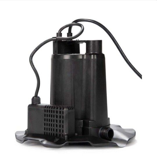 Everbilt 1/4 HP Pool Cover Pump W/ Strainer Base Extra Long Cord, New, 3 Are available, Price is For each,