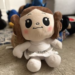 Mattel Star Wars Return of the Jedi Snug Club Princess Leia Plush Toy