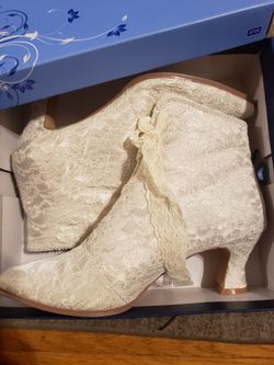 Lace Victorian Boots