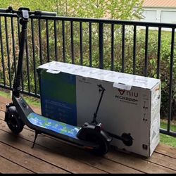 Brand New NIU Electric Scooter for Adult - KQi 1PRO 100 200 Dark Gray