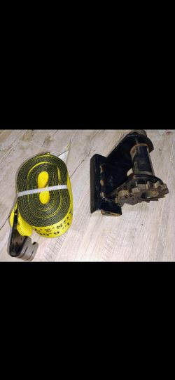 Commercial Strap For A Flatbed Truck Or Trailer