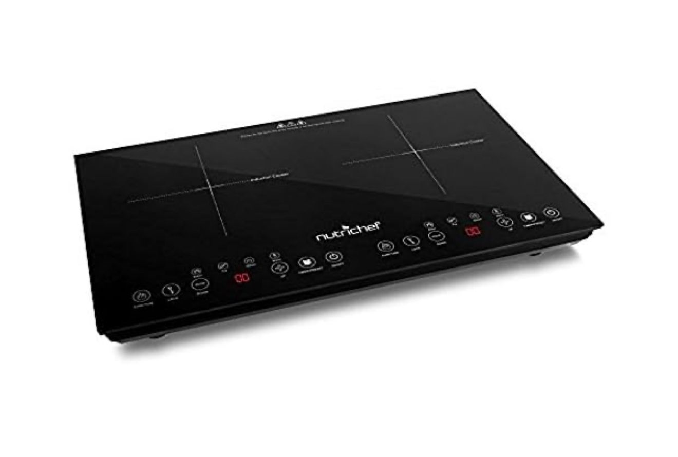 NutriChef Double Induction Cooktop