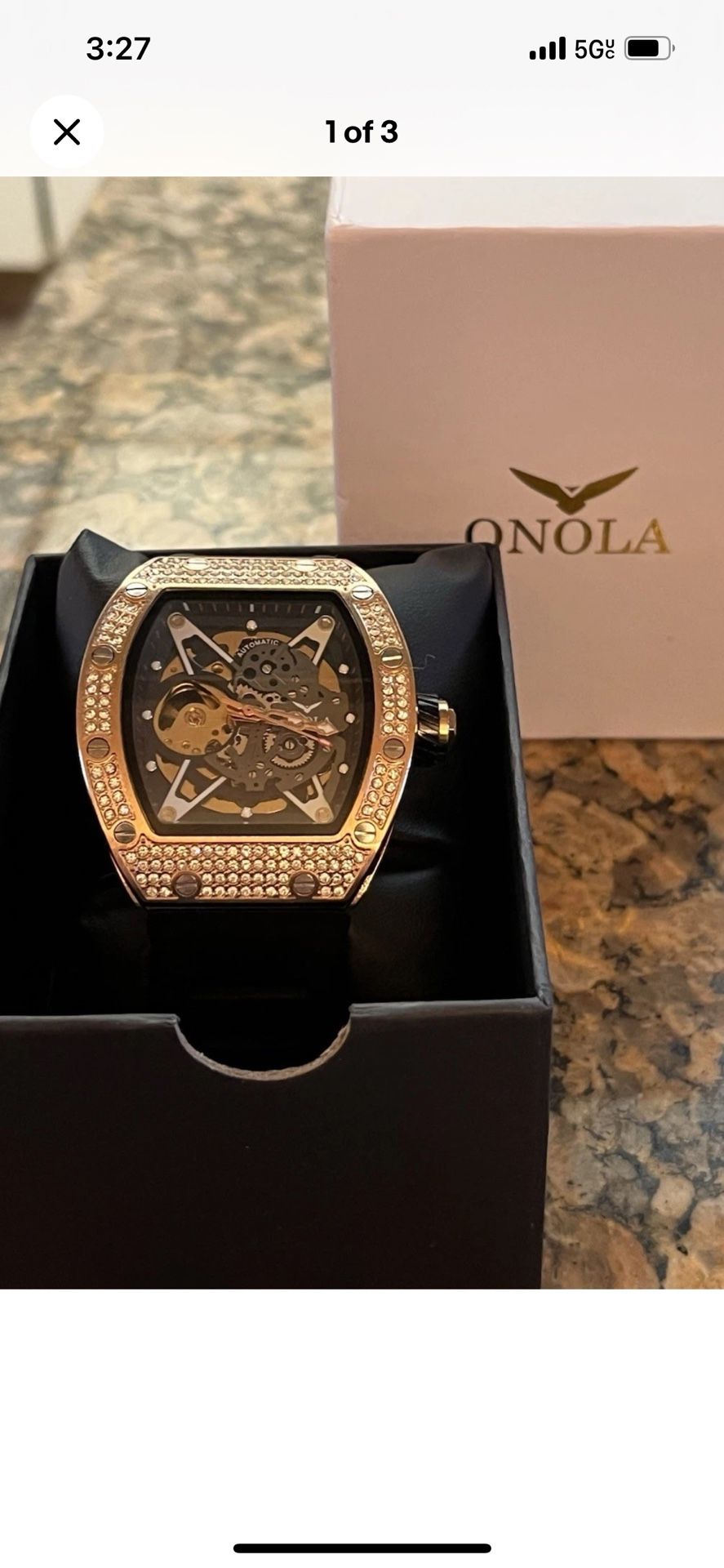World Famous Design Automatic W/ Bavarian Crystals