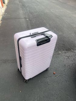Away The Large Suitcase – Lavender Hardside Luggage