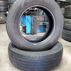 🔥 (2) 225 65 17 Goodyear All Season Tires 