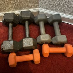 Sets of weights 6,10,20Ibs