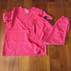 Figs Neon Red