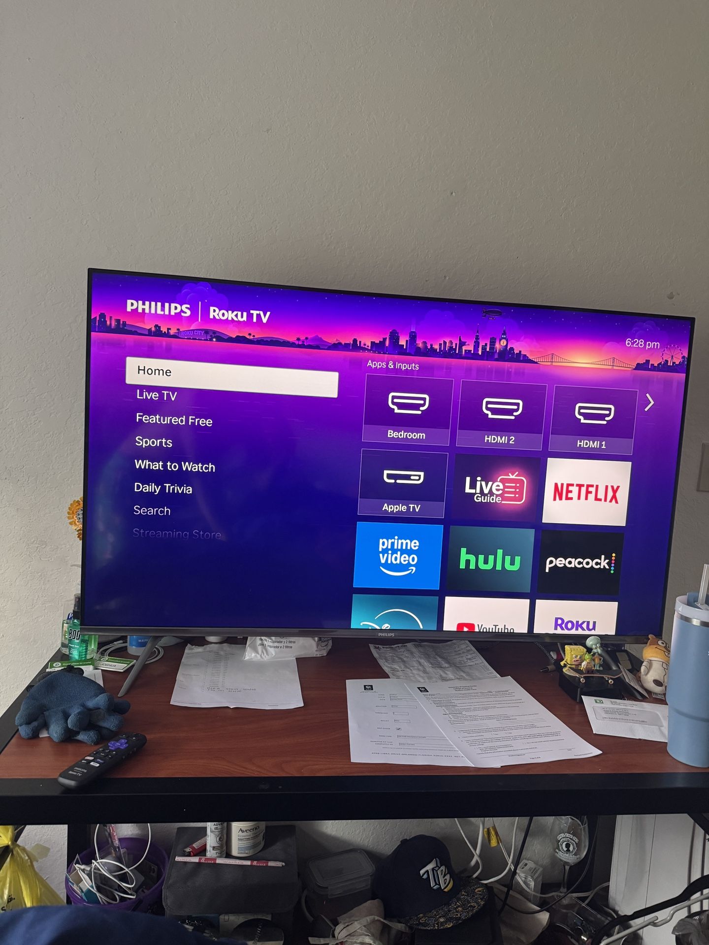 Philips 4K Roku TV 50 Inches