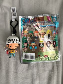 Trafalgar Law One Piece Figural Bag Clip Keychain