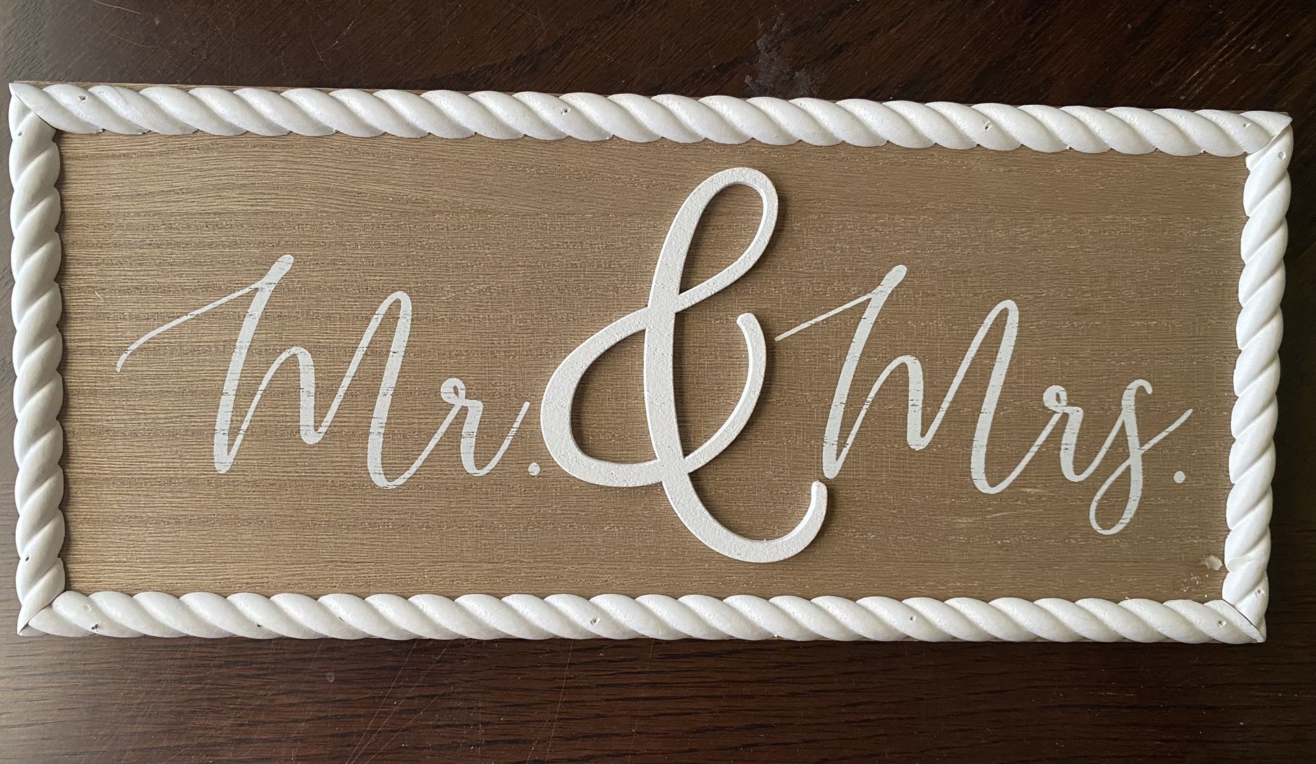 Wedding Sign - Mr & Mrs - For Pickup Only