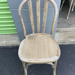 Farmhouse Dining Chair Whitewashed Grey