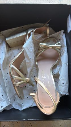 Gold heels