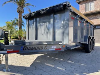 Dump Trailer Diamond C 