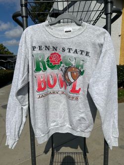 Vintage tultex 1995 rose bowl Penn state vs Oregon sweatshirts sizes large & X-Large