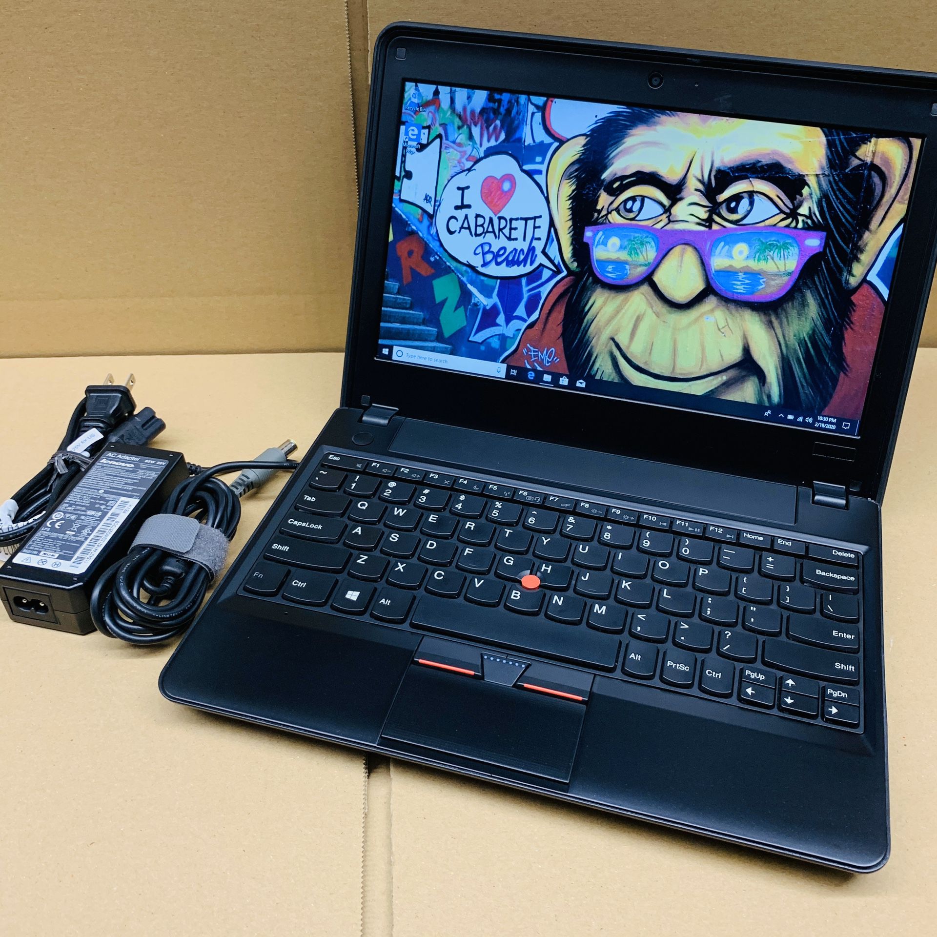 Lenovo Thinkpad Fusion Dual-Core E2-1800 1.7GHz 4GB 320GB Radeon 11.6" windows 10 Notebook