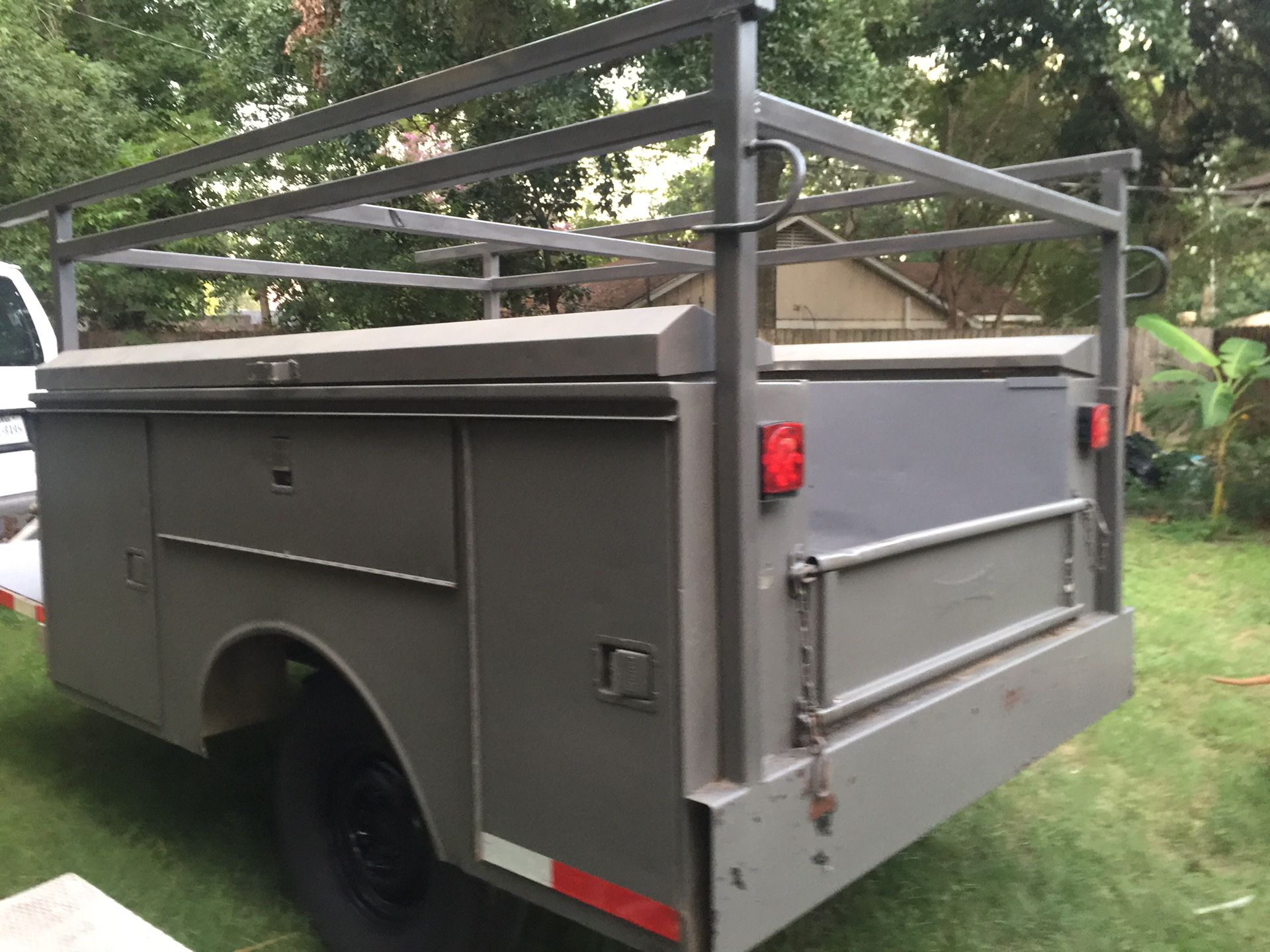 Homemade utility trailer
