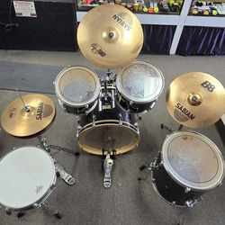 8 Piece Drum Set, No Throne