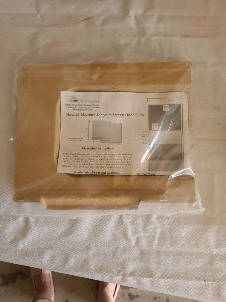 RV screen door slide brand new $10