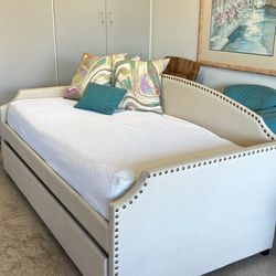 Twin Trundle Bed with Mattress’s