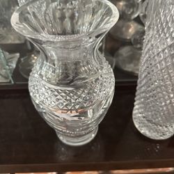 *Vintage* Waterford Crystal Vase Unknown Pattern 9" NO BOX