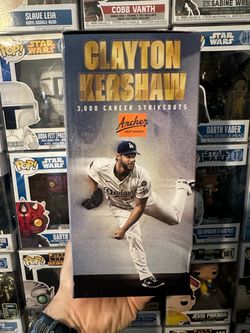 Clayton Kershaw 3,000 Career Strikeouts Bobblehead Los AngelesDodgers