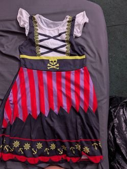 Girls Pirate Costume Size 5
