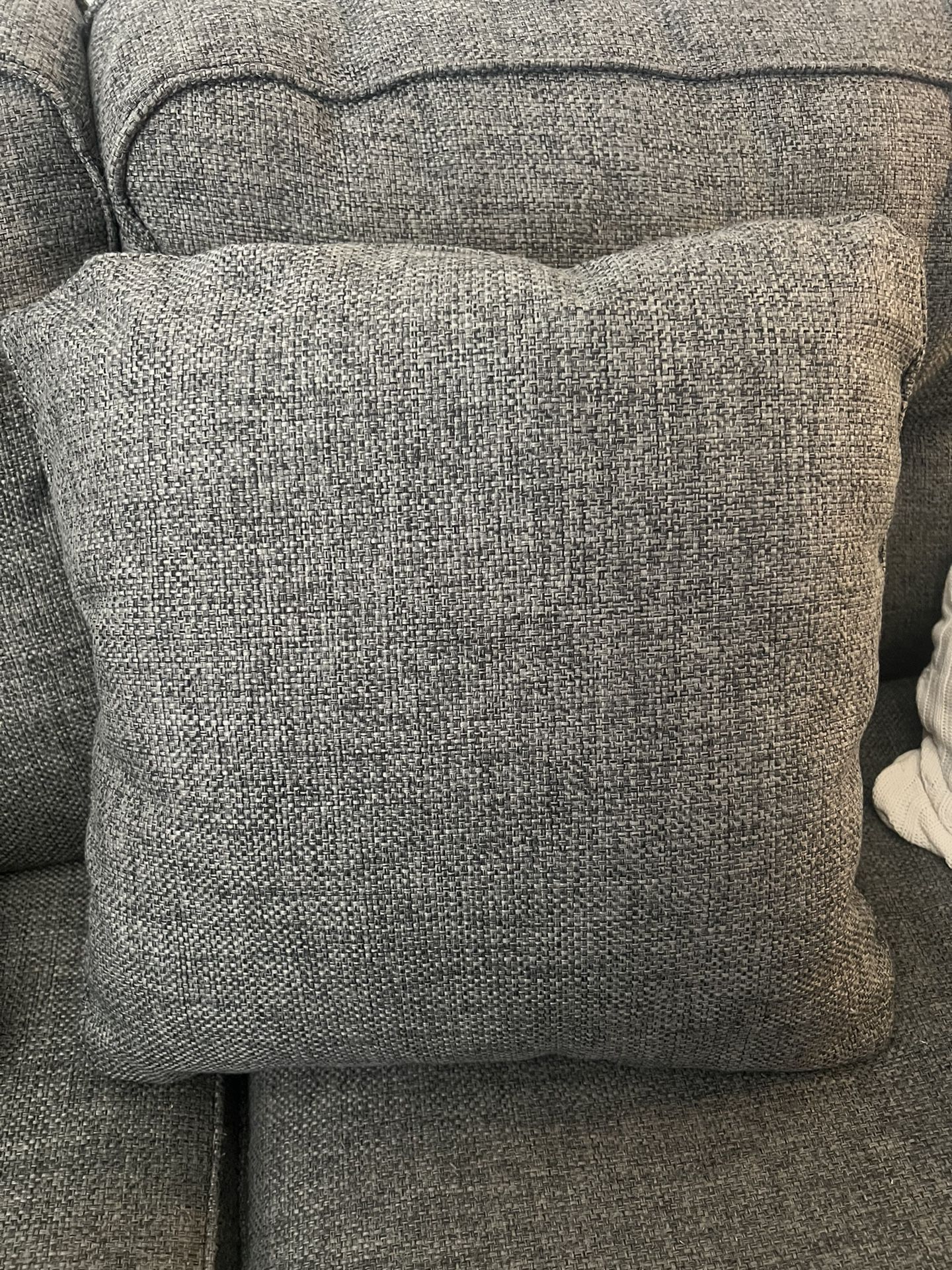 4 Large Square Couch Pillows 