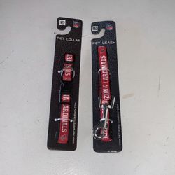 Arizona Cardinals Pet Leash & Collar Set