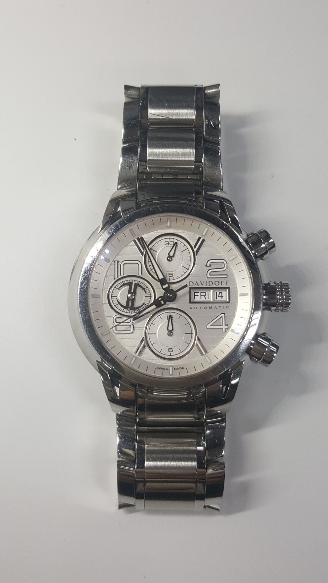 DAVIDOFF VELERO CHRONOGRAPH AUTOMATIC WATCH