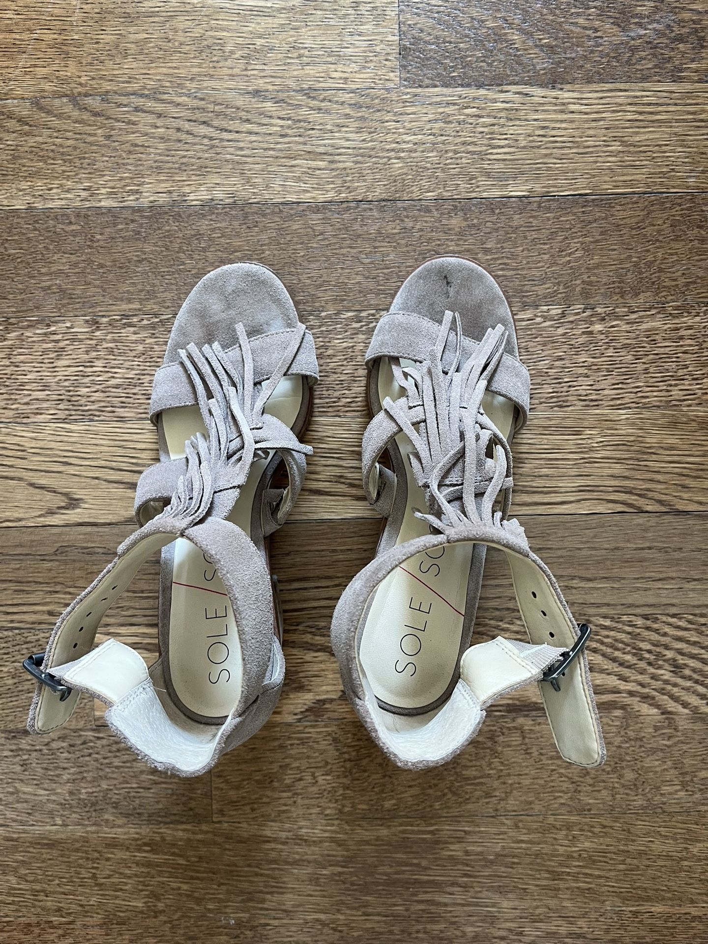 Sole Society Neutral Sandals