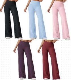 Wide Leg Buttery Workout Yoga Pants - XS - Multiple Colors