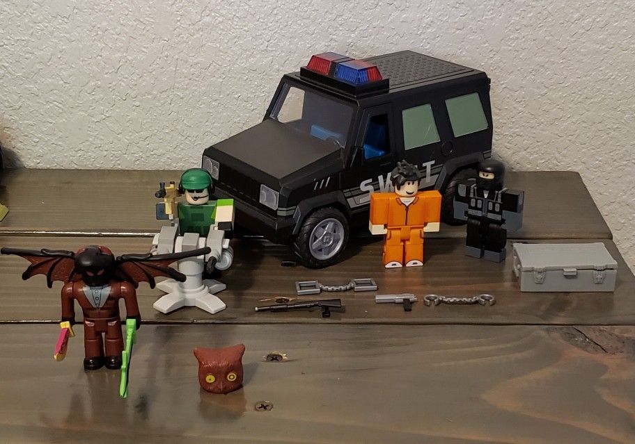 Roblox Jailbreak Action Figures + Roblox Additional Set for Sale